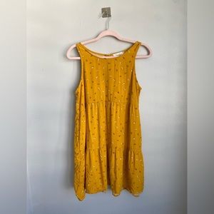 Yellow summer dress